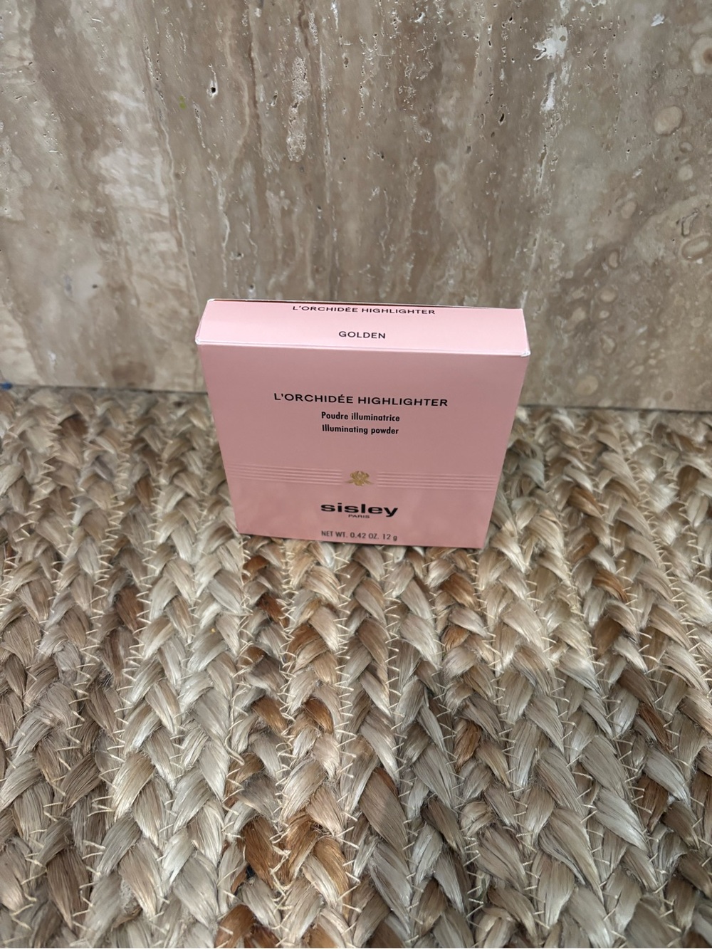 New Sisley Pink L'Orchidée Illuminating Powder in Golden